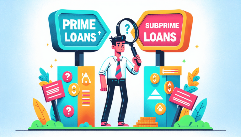 Comparing Prime vs Subprime Loans: Key Lending Distinctions